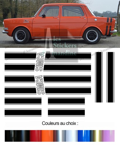 Set bandes capot style - bandes,