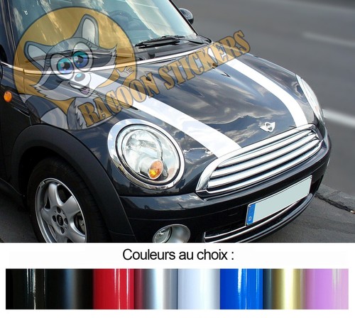 Bandes capot pour mini - 2,