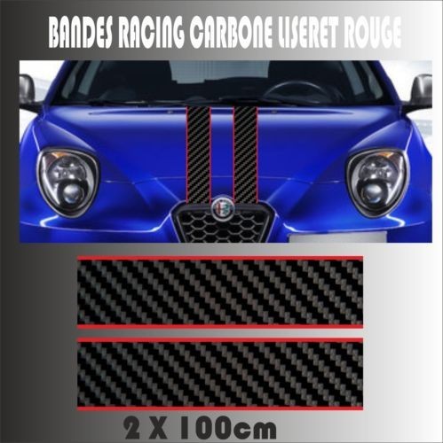 Bandes voiture capot - voiture,