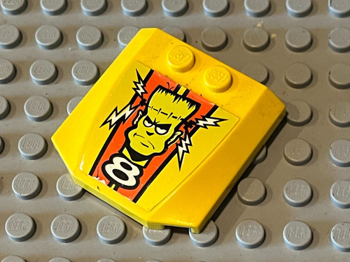 Capot lego racers yellow wedge - lego,