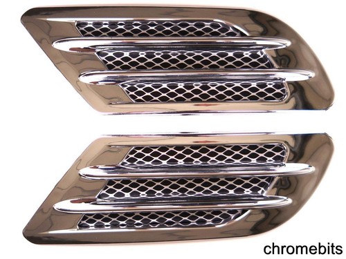 Chrome capot voiture air flow - chrome,