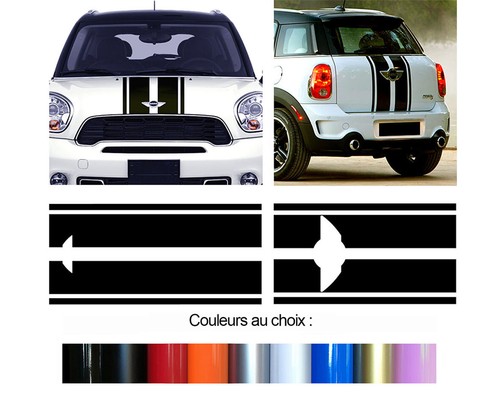 Bandes capot pour mini - 2, x