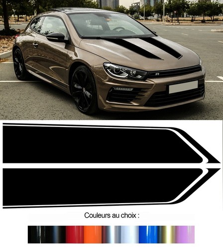 Bandes capot racing pour - bandes,