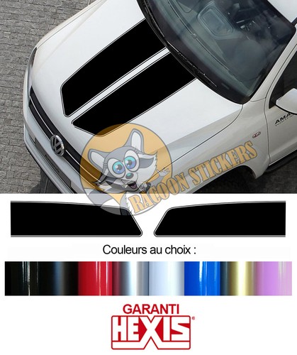 Bandes capot racing - 2, x
